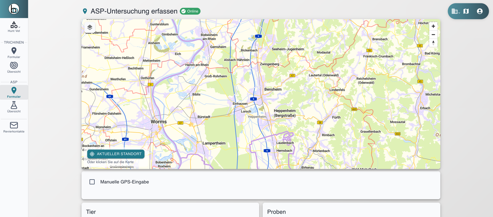 Bovetis Dashboard